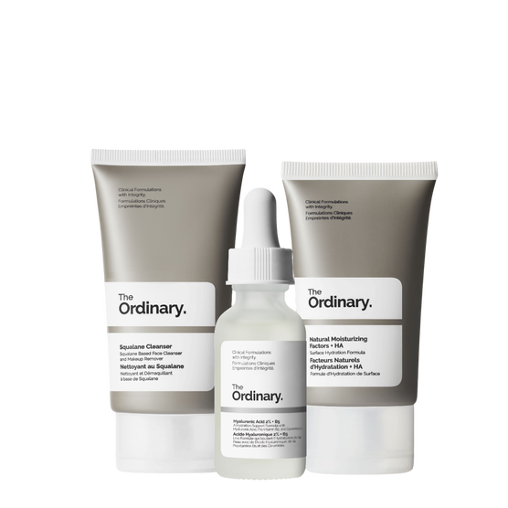 kit di&aacute;rio de cuidados com a pele the ordinary the daily set